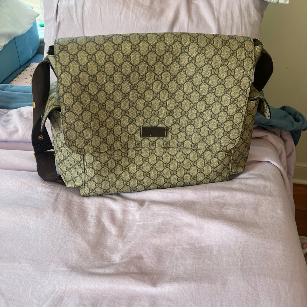 This bag is in excellent condition worn twice